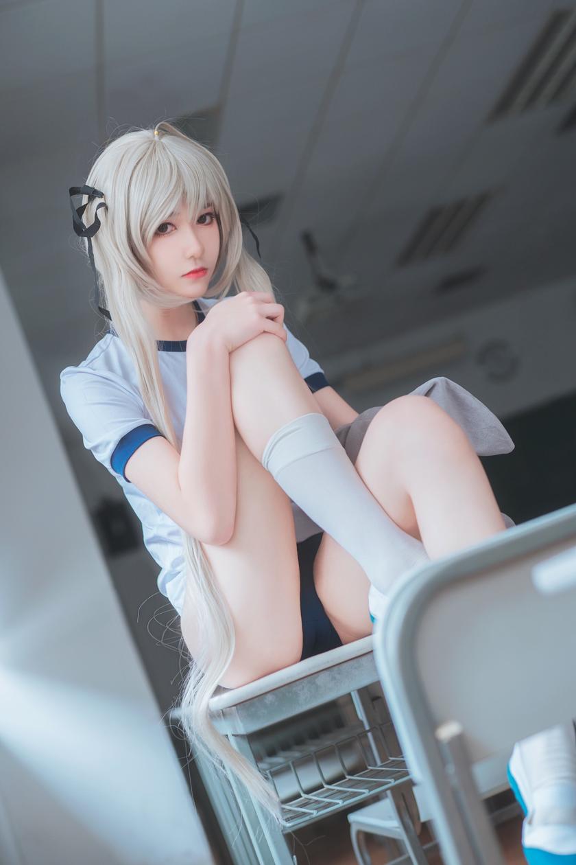 微博红人动漫Coser@南桃Momoko 春日野穹体操服 [28P/139MB]