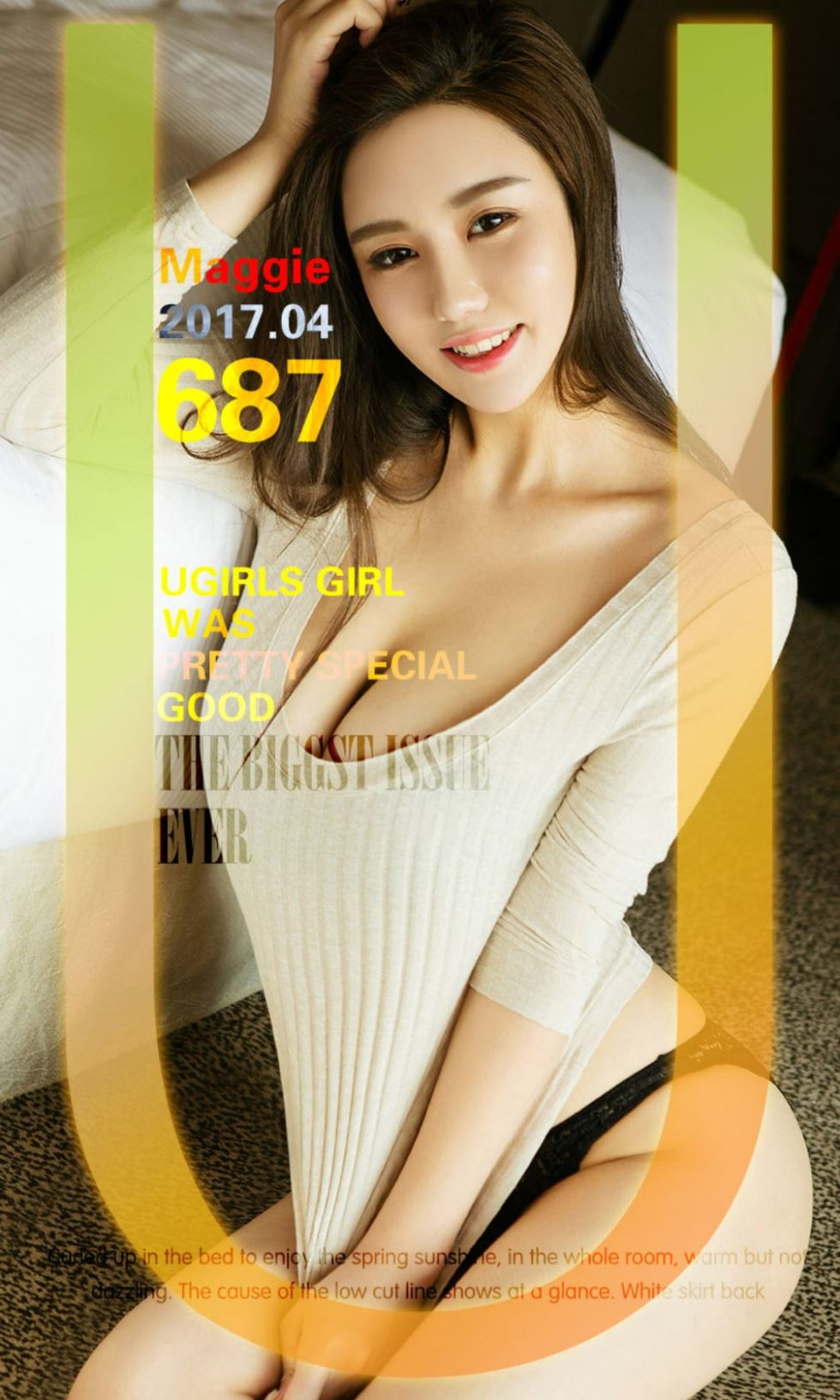 [爱尤物]2017APP NO.687 背勾魂 Maggie [40P/41.1M]