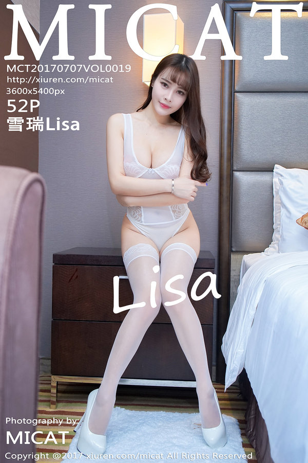 [MICAT猫萌榜] 2017.07.07 Vol.019 雪瑞Lisa [52+1P-154M]