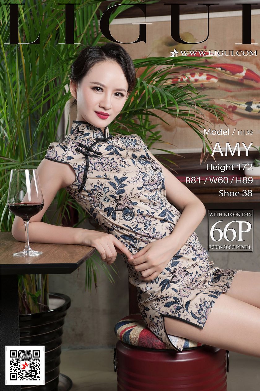 [Ligui丽柜] 2017.11.27 Model AMY[66+1P/71.8M]