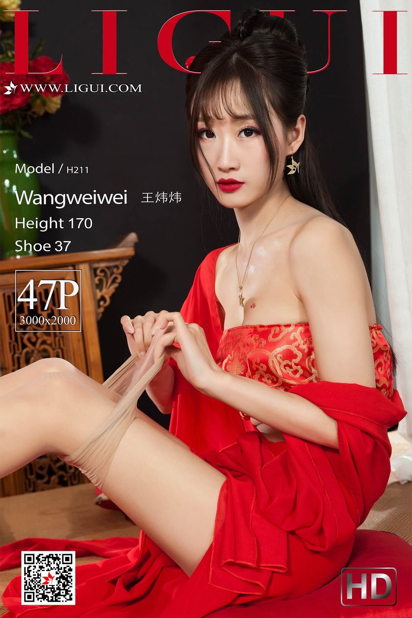 [Ligui丽柜]2019.09.11 网络丽人 Model 王炜炜 [47+1P/39M]