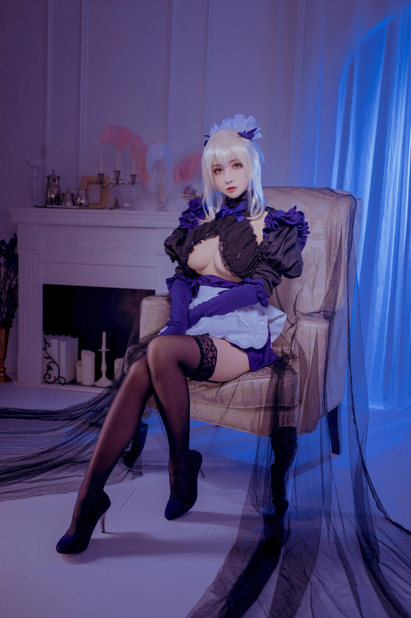 知名动漫Coser@rioko凉凉子 黑枪呆女仆 [26P/1V/328MB]