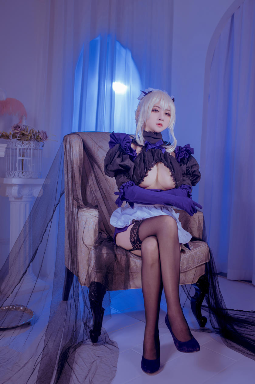 知名动漫Coser@rioko凉凉子 黑枪呆女仆 [26P/1V/328MB]