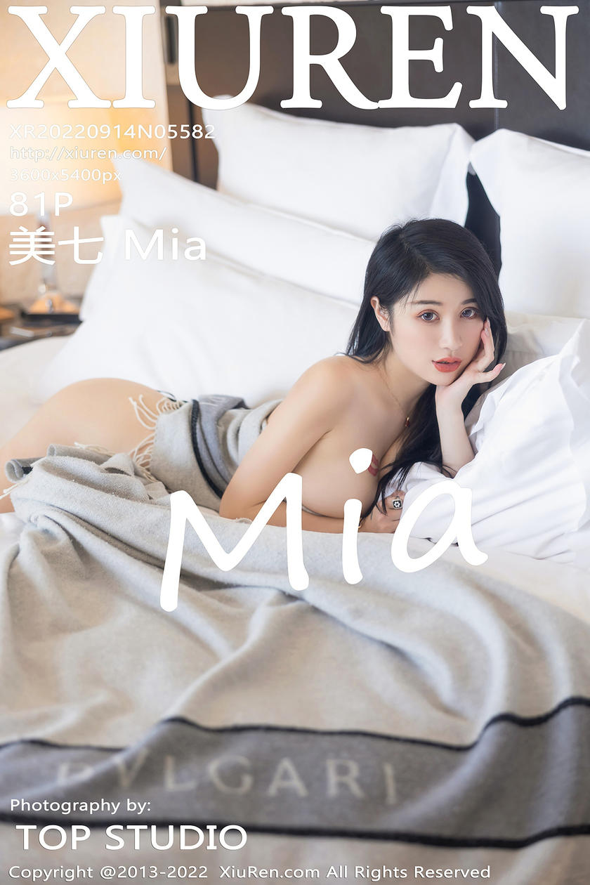 [XiuRen秀人网] 2022.09.14 No.5582 美七 Mia [81+1P]