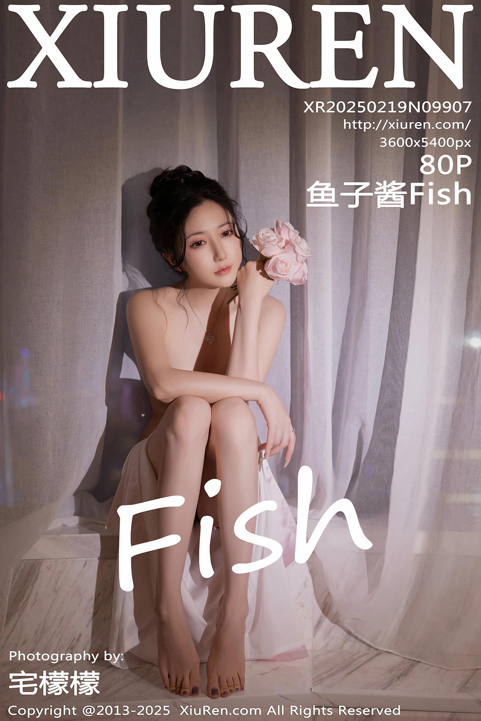 [XiuRen秀人网] 2025.02.19 No.9907 鱼子酱Fish [80+1P]